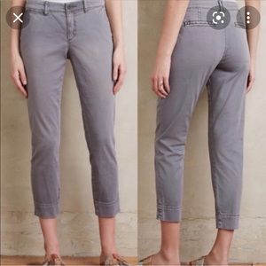 Pilcro Stet Chino Capris Anthropologie